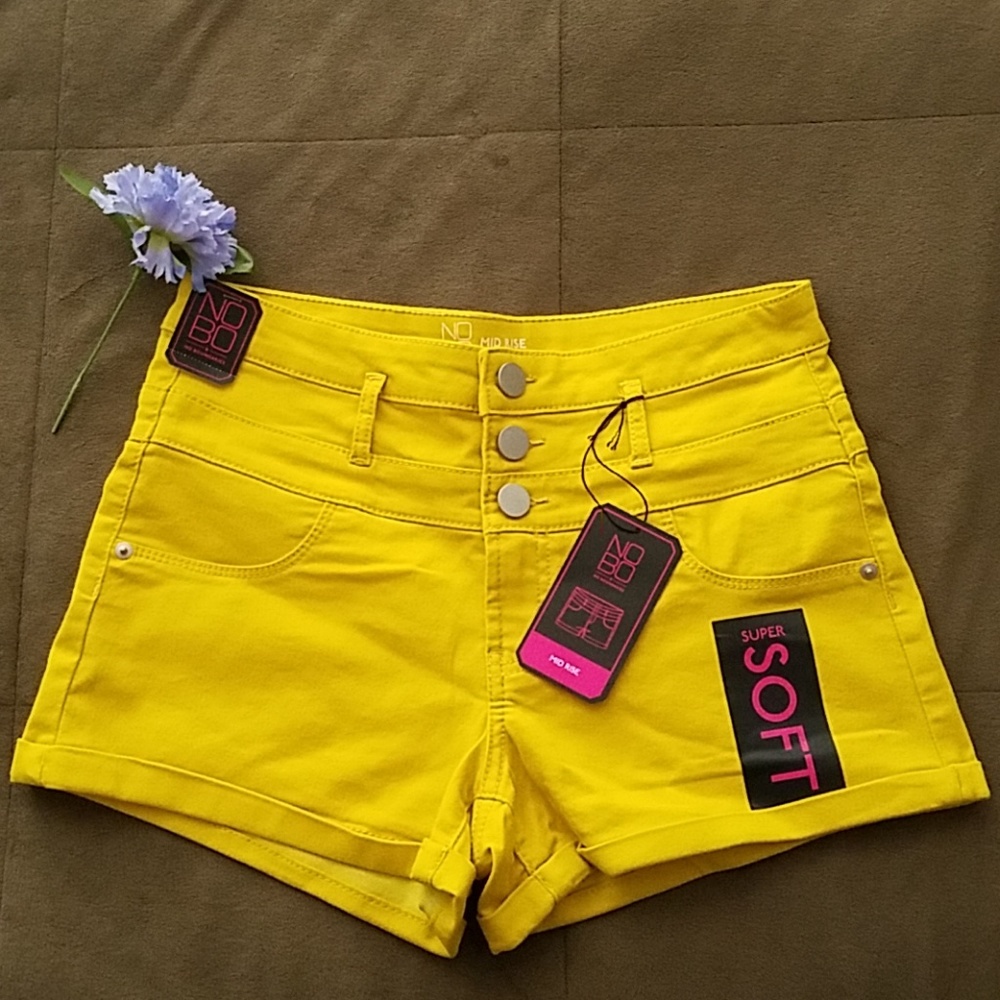Yellow Shorts